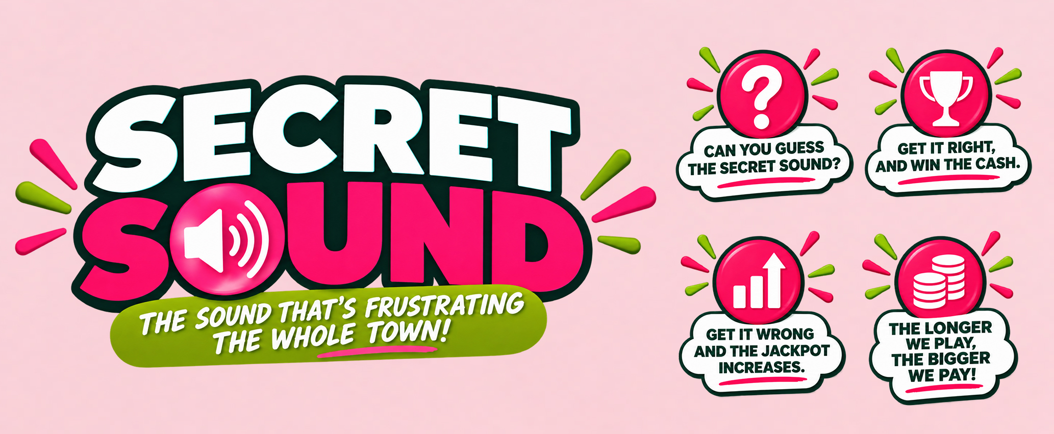 Play The Secret Sound and WIN £££